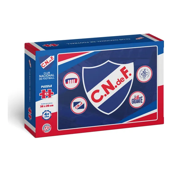 Puzzle Rompecabezas Club Nacional De Football 54 Piezas Ub