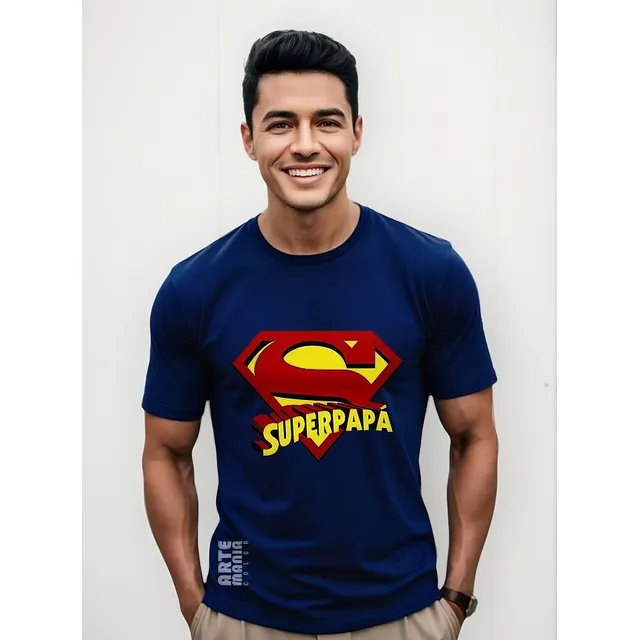 Polos Día Del Padre Papa Superman Superpapa
