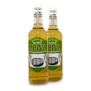 Kit 2 Cachaça Artesanal J. Piva Ouro 960ml - Carvalho 2 Anos Kit 2 Cachaça Artesanal J. Piva Ouro 960ml - Carvalho 2 Anos