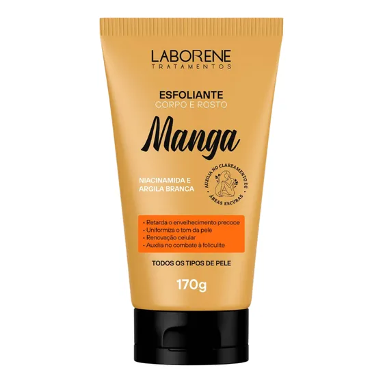Esfoliante Corpo & Rosto Manga 170g Laborene