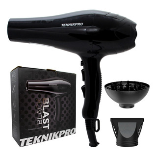 Teknikpro Black Blast Secador Profesional Para Pelo 3c Local Teknikpro Black Blast Secador Profesional Para Pelo 3c Local