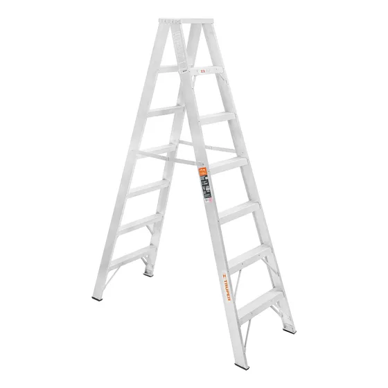 Escalera De Tijera Doble, Tipo Ll, 6 Escalones, Truper