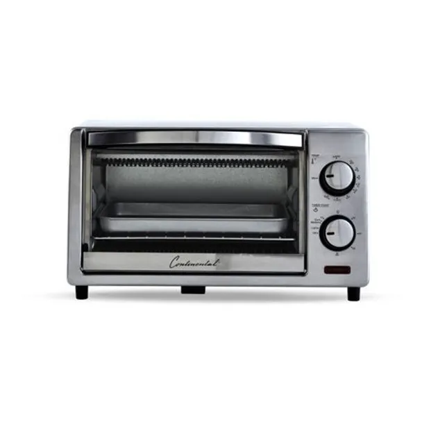 Horno Tostador De 9 Lts En Acero Inoxidable Continental 