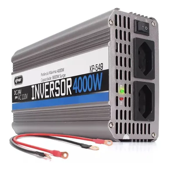 Inversor De Tensão 24v 110v 4000w Knup Kp549 Transformador