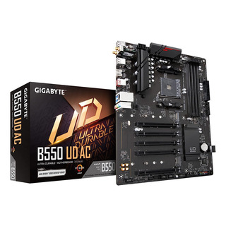 Placa Madre Gigabyte B550 Ud Ac, Ddr4, Atx, Amd B550, Am4 Placa Madre Gigabyte B550 Ud Ac, Ddr4, Atx, Amd B550, Am4