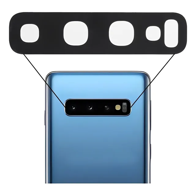 Visor Lente Vidrio De Cámara Para Samsung Galaxy S10 Plus