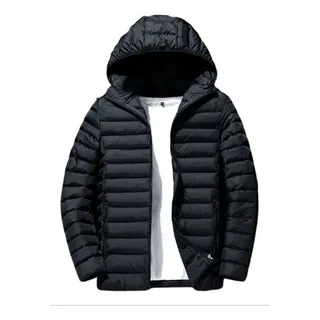 Jaqueta Puffer Frio Bobojaco Blusa ImpermeĂĄvel Inverno Capuz Jaqueta Puffer Frio Bobojaco Blusa ImpermeĂĄvel Inverno Capuz