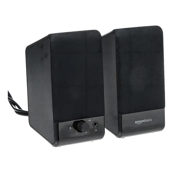 Altavoces De Ordenador Amazonbasics Para Ordenador De Sobrem