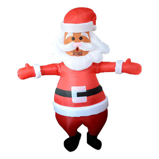 X Traje Inflável De Papai Noel, 50-190 Cm X Traje Inflável De Papai Noel, 50-190 Cm
