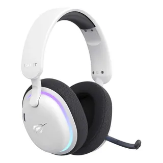 Fones De Ouvido Bluetooth Gamer Fuxi-h7 Havit Com Microfone Branco Fones De Ouvido Bluetooth Gamer Fuxi-h7 Havit Com Microfone Branco