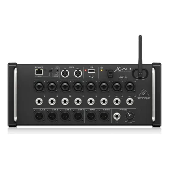 Mesa De Som Console Behringer X-air Mixer Digital Xr16