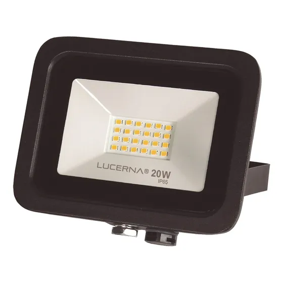 Reflector Led Compacto 20w Luz Blanca 6500k Ip65 1600 Lumen