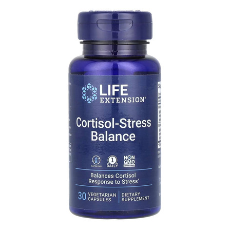 Bote Life Extension Cortisol Stress Balance 30 Cápsulas Sin Sabor Bote Life Extension Cortisol Stress Balance 30 Cápsulas Sin Sabor