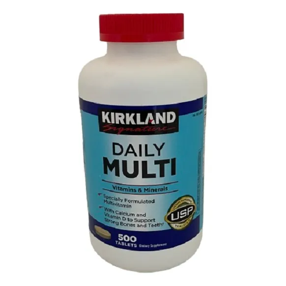 Daily Multi Vitamins & Minerals - 500 Kirkland