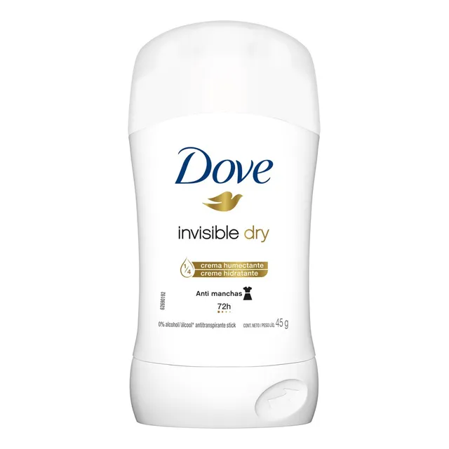 Desodorante Antitranspirante Stick 72h 45g Dove