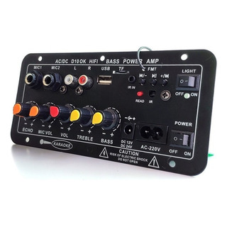 . . Placa Amplificadora De Áudio Bluetooth Woopker D10 . . Placa Amplificadora De Áudio Bluetooth Woopker D10