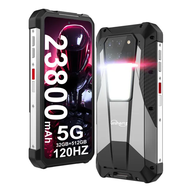 Unihertz Celular 8849 Tank 3 Smartphone Resistente 5g 32(16+16)512gb 23800mah 120w