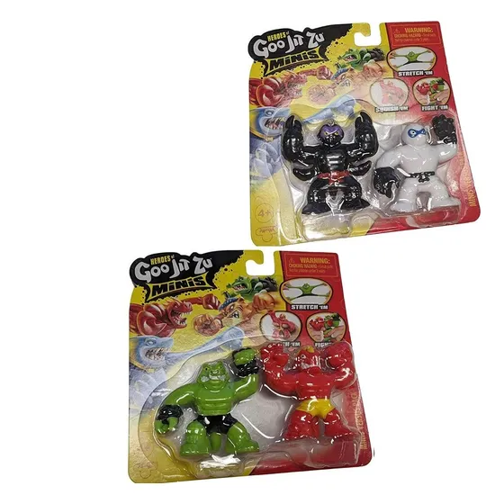 Goo Jit Zu Minis 4 Pack Pantaro, Scorpius Y Más