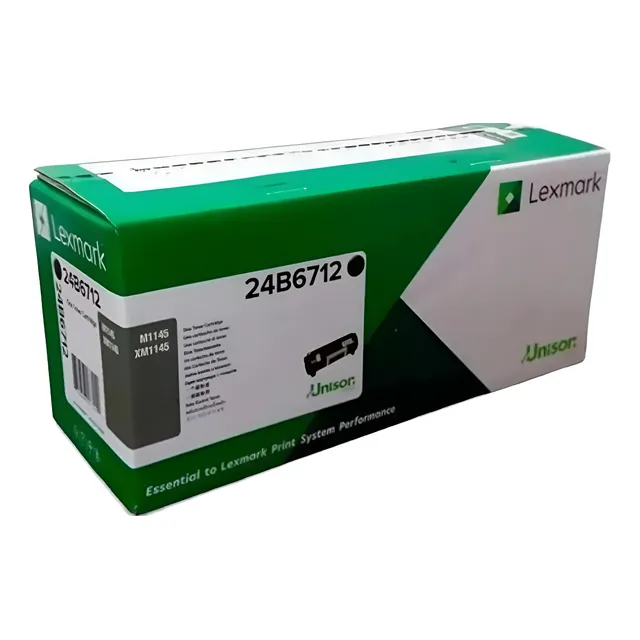 Tóner Original Lexmark 24b6712 Negro M1145  Xm 1145