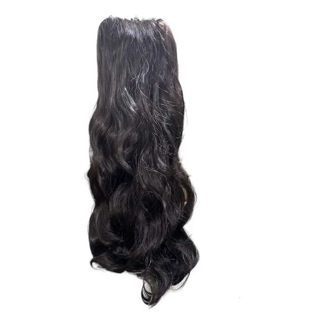 Extension De Cabello Coleta Apariencia Alta Calidad Gancho