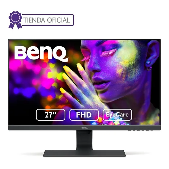 Monitor BenQ con pantalla de 27" 60Hz y resolución Full HD