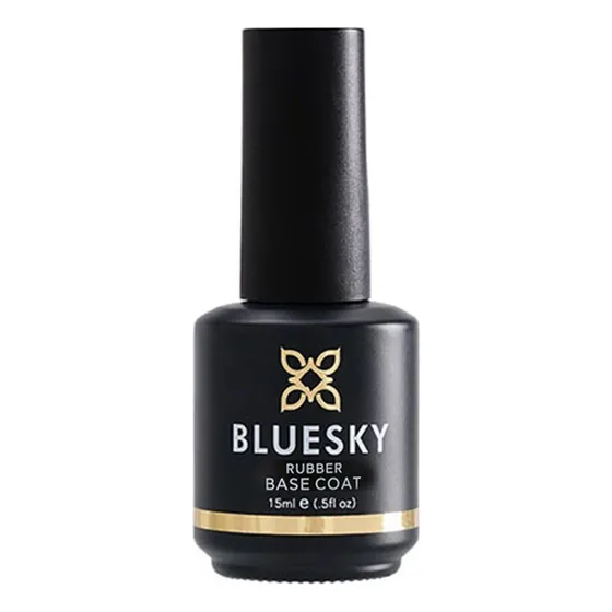 Esmalte De Uñas Bluesky Rubber Base Coat Profesional 15ml