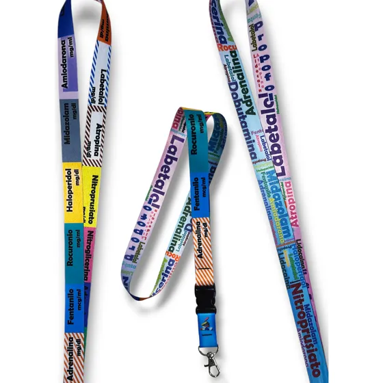 Lanyard Portacarnet Portallaves Medicamentos Carro De Paro