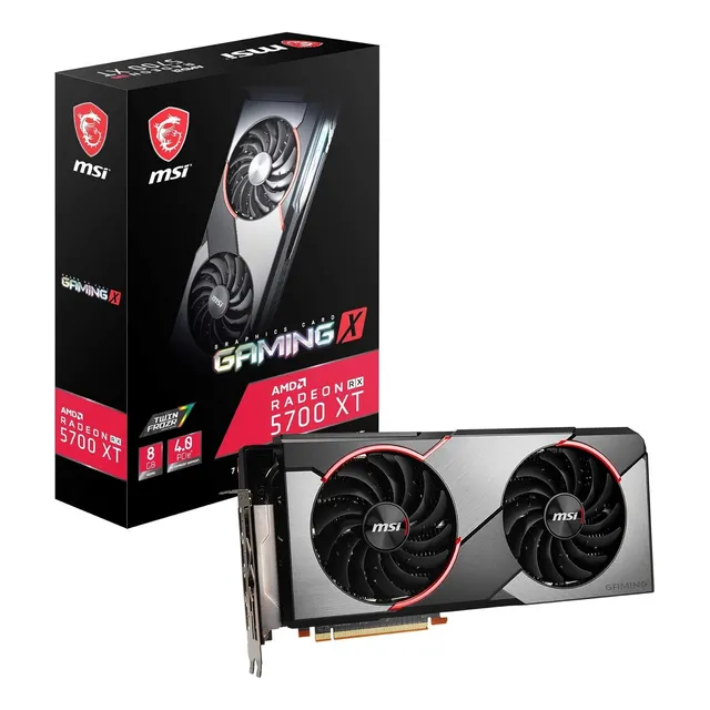 Tarjeta De Video Amd Radeon Msi Rx 5700 Xt 8gb Gaming X