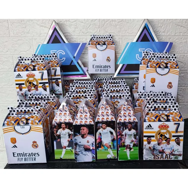 Piñata Cotillones Chupetera Real Madrid Cartel Fiesta