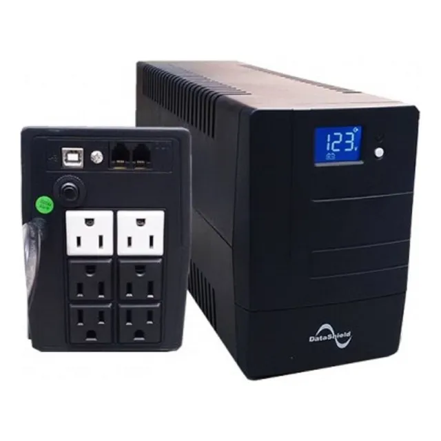 No-break Datashield Ks800 Lcd , 800 Va, 480 W, Negro 120v