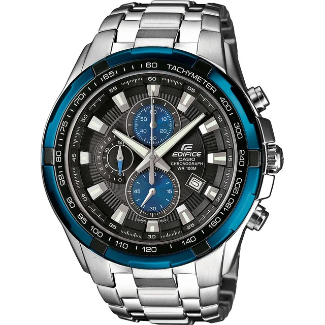 Reloj Casio Edifice Ef 539d Cronografo Acero Hombre Original