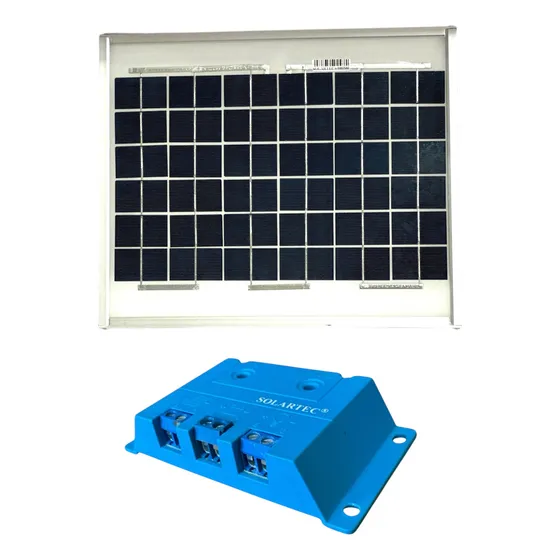 Panel Pantalla Solar 10w + Regulador P/ Bateria 12v Solartec