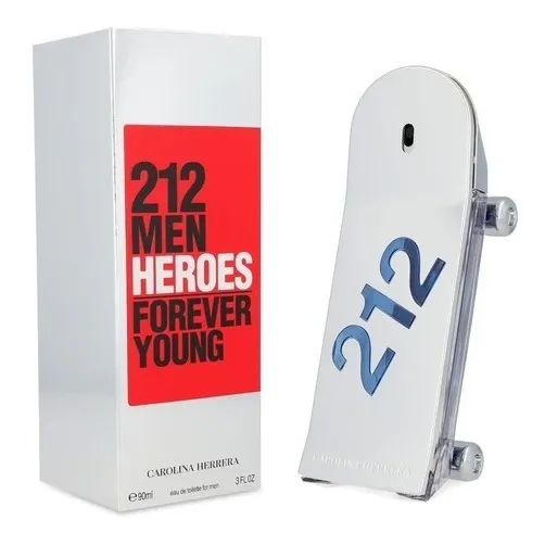 Perfume Original 212 Heroes Carolina Herrera 90ml Caballero 