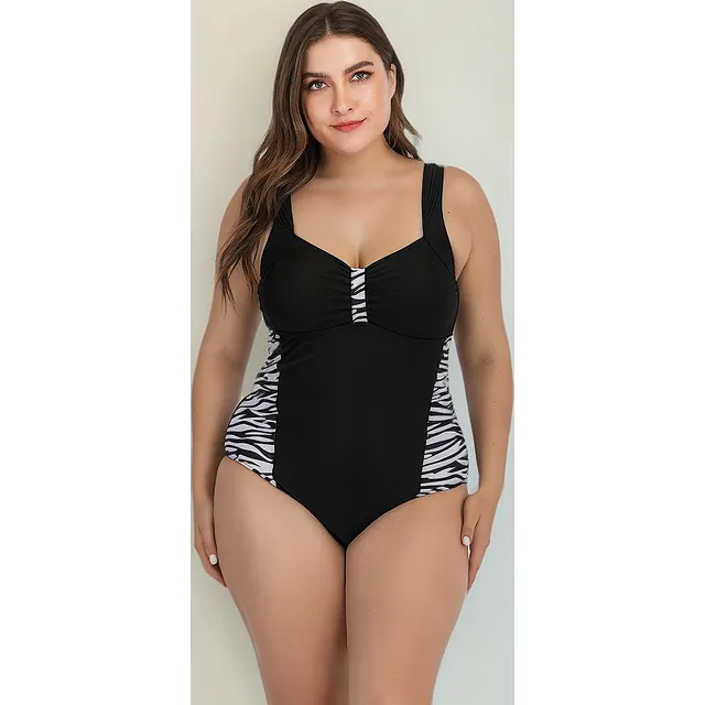 Tankini Malla Plus Size Talle Grande Mujer Bikini Dos Piezas