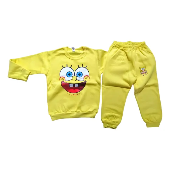 Conjunto Bebe Buzo Pantalon Frisa Personajes Mickey Nene