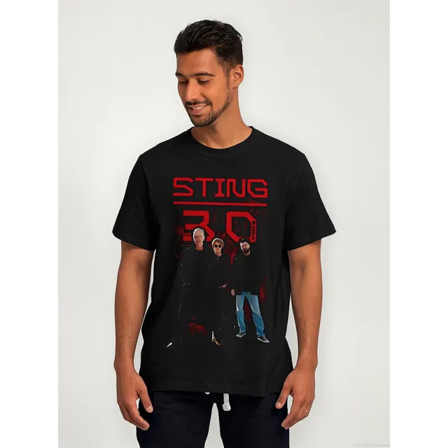 Polera Estampada Simple Sting 3.0 1100 Latin American Tour