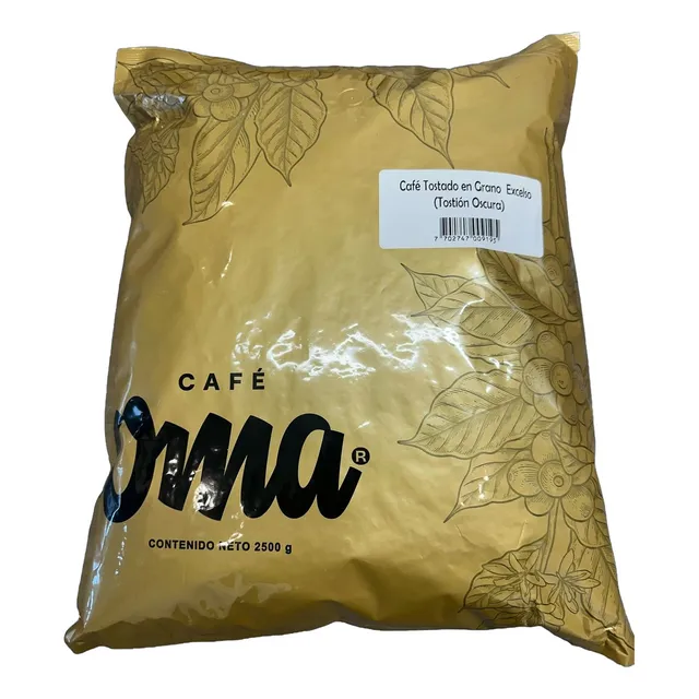 Cafe Oma Excelso Grano 2.5kg - Kg