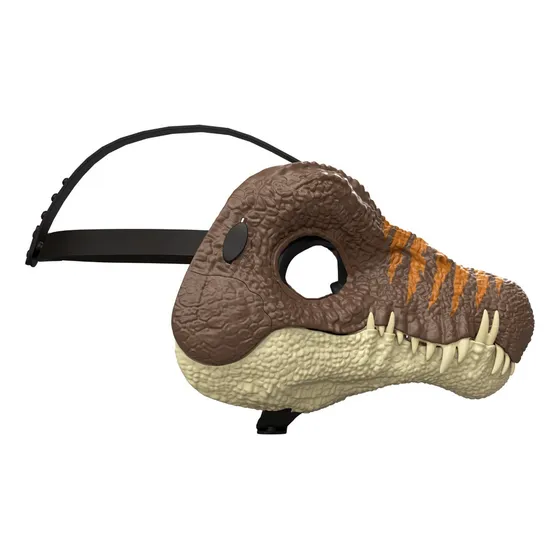 Boneco de ação com máscara Jurassic World Rebirth Spinosaurus Spinosaurus JGG12 da Mattel Toy