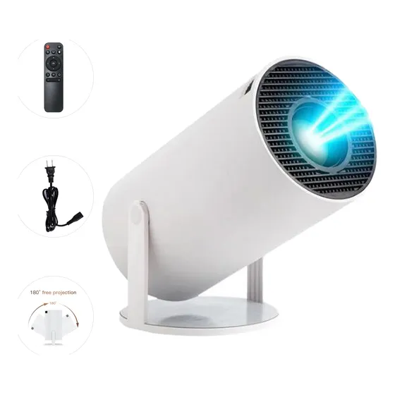 Proyector Mini Ledstar Hy300 110v/220v Color Blanco