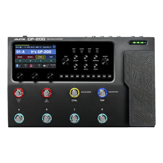 Pedal De Efecto Valeton Gp-200 Multi-effects Processor Negro Pedal De Efecto Valeton Gp-200 Multi-effects Processor Negro
