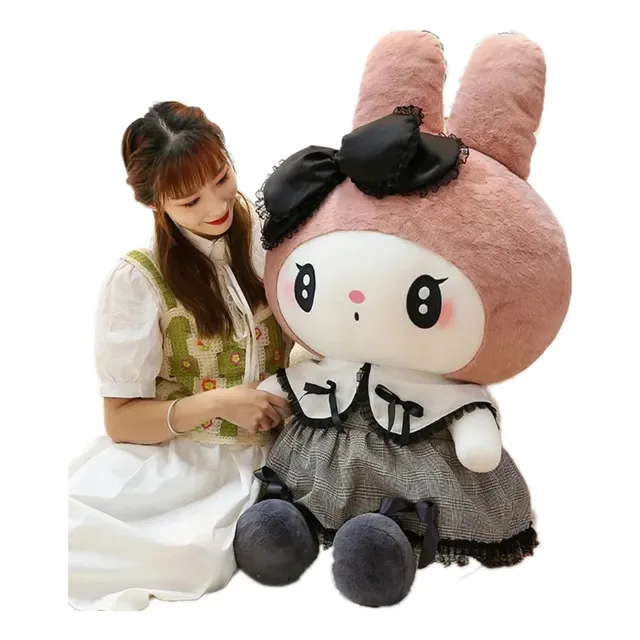 Peluche My Melody Y Kuromi Gótica 100cm De Actitud Y Ternura Color Melody Gótica
