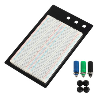 Protoboard 1660 Puntos Tablero Zy-204 Conectores Banana Pcb Protoboard 1660 Puntos Tablero Zy-204 Conectores Banana Pcb