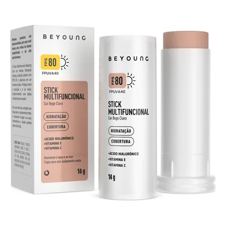 Beyoung Stick Multifuncional Com Cor Fps 80 14g