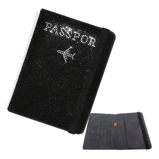 Kupao Crystal Diamond - Funda Para Pasaporte, Bolsa Para Lla Kupao Crystal Diamond - Funda Para Pasaporte, Bolsa Para Lla