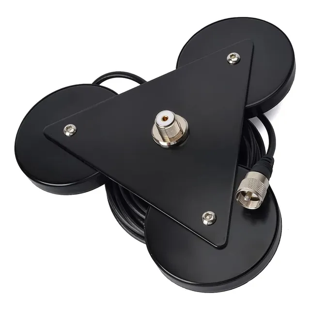 Soporte De Antena Magnético 8.8  - 66.1 Lbs, So239 Con Cable