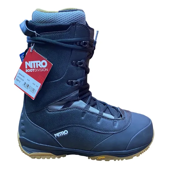 Botas De Snowboard Nitro Venture Stnd Pro Hombre Nieve Color Negro 12.5us / 30.5cm