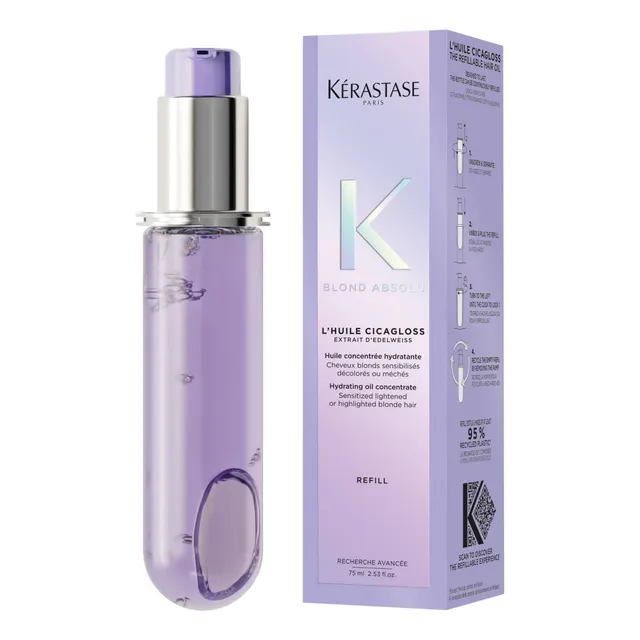 Aceite Kerastase Blond Absolu L'huile Cicagloss Refil 75 Ml