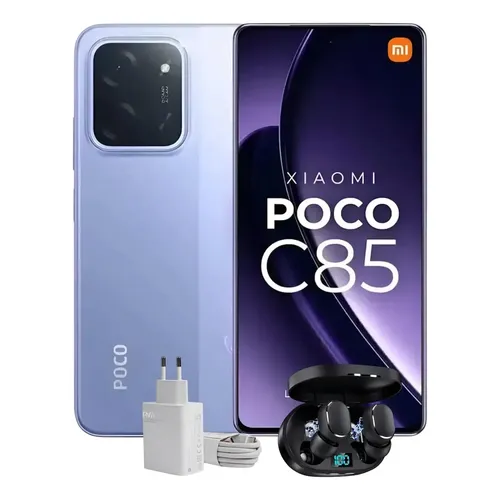 Smartphone Poco C85 6+6gb + 128gb, Roxo | MercadoLivre