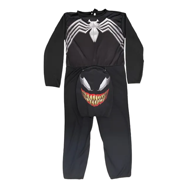 Disfraz Venom Spiderman Negro Marvel New Toys