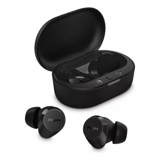 Fone De Ouvido Philips Tat1209bk Bluetooth Sem Fio 18h Ipx4